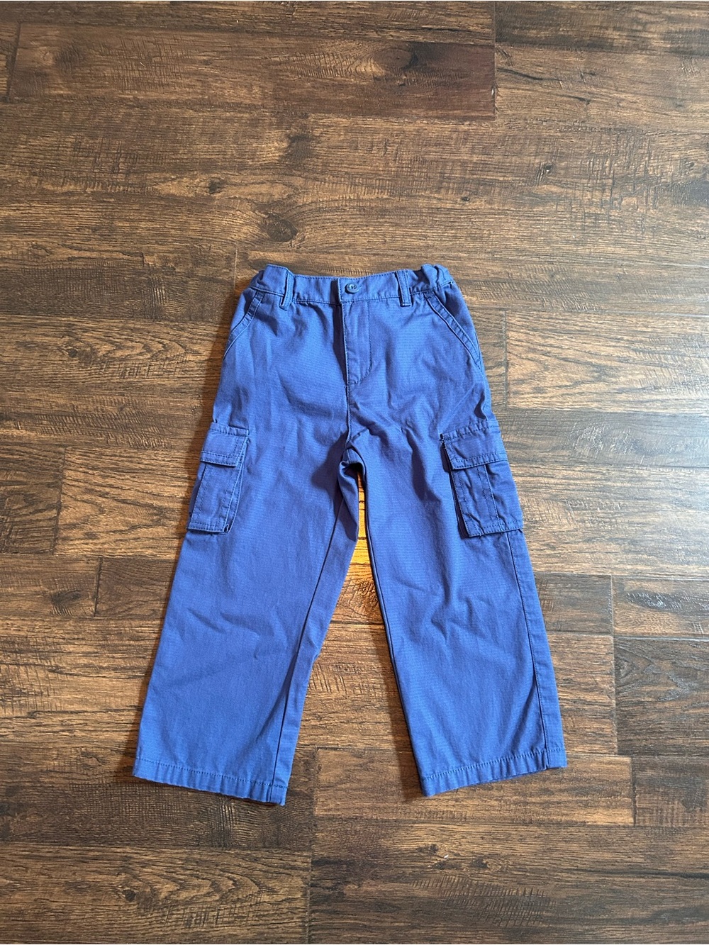 Hartstrings Blue Cargo Pants for Kids